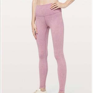 Lululemon High Waist Wunder Unders 28”